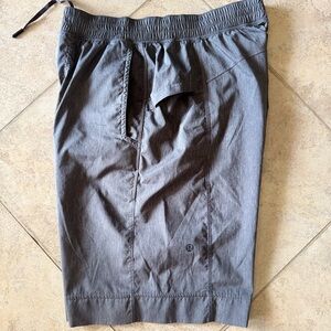Lululemon Gray Athletic Shorts Medium